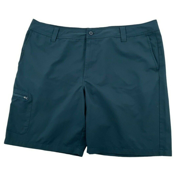 Magellan Outdoor Fish Gear Shorts Men Size 44 Lightweight Button Pockets Stretch - Picture 1 of 9
